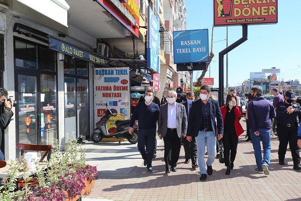 Kepez’de kademeli normalleşme denetimi