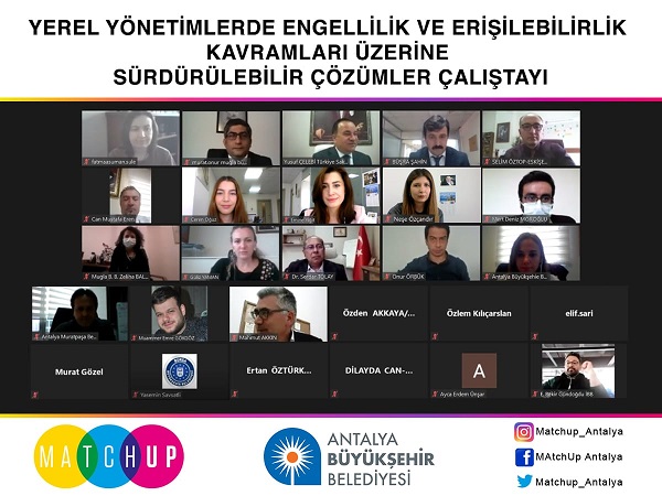 Büyükşehir Belediyesi’nin online çalıştayları sürüyor