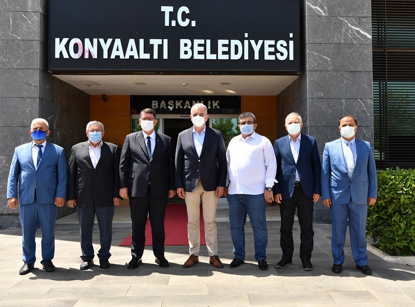 Esnaf temsilcilerinden Başkan Esen’e teşekkür