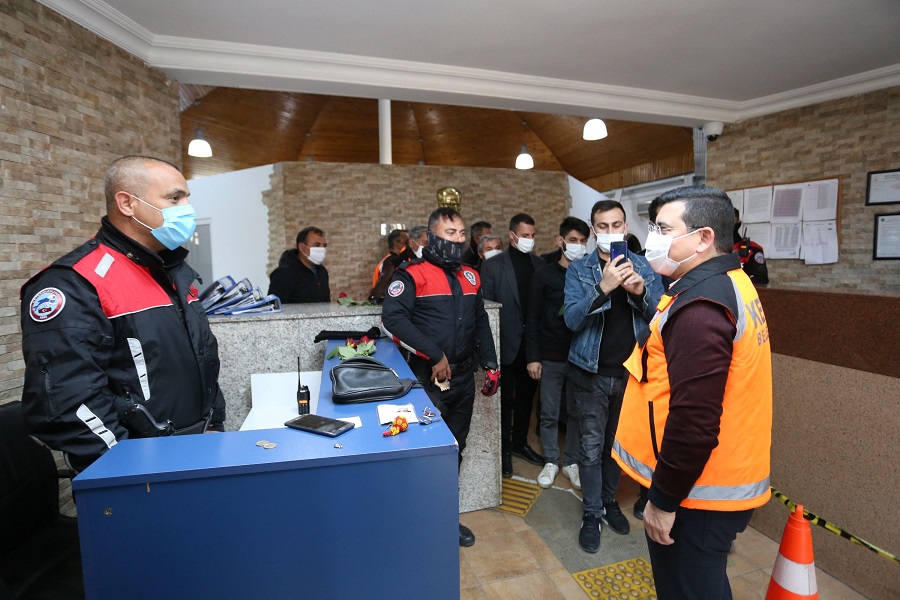 Başkan Tütüncü’den polis haftasında sürpriz ziyaret