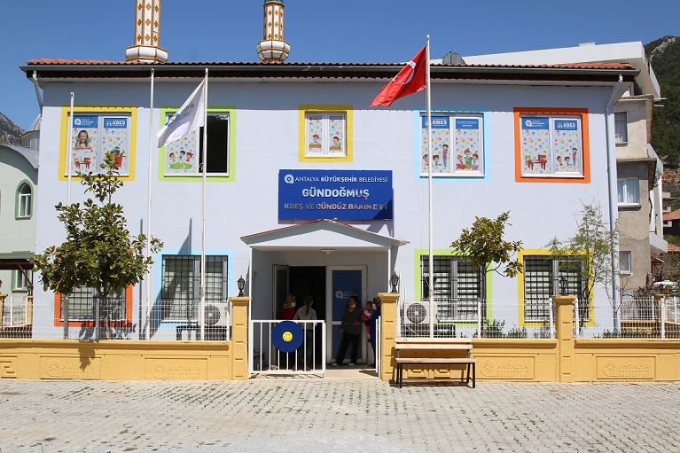 Gündoğmuş Kreş ve Gündüz Bakım Evi’nde çocuk sesleri cıvıl cıvıl