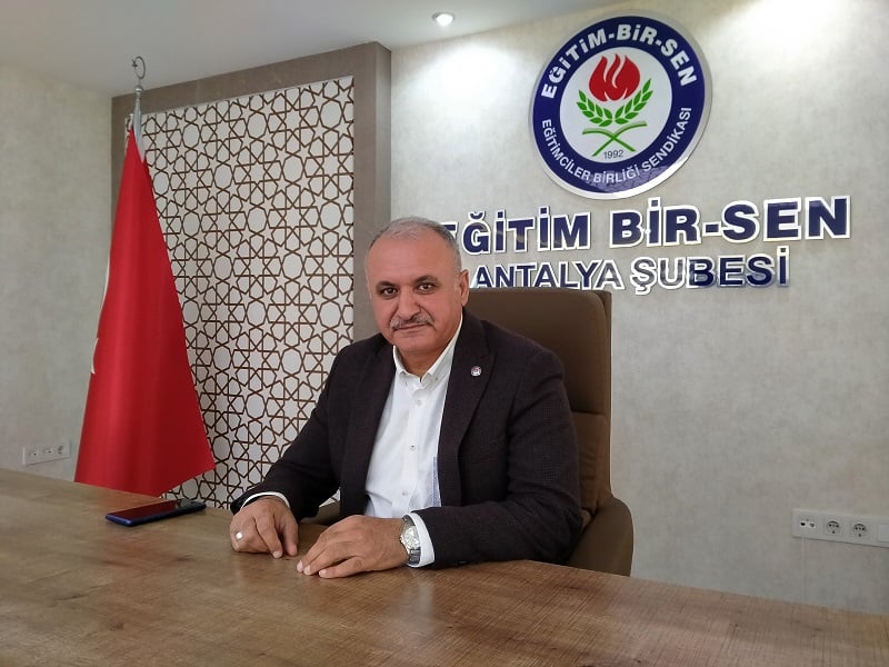 Bir Sen Antalya Şube Başkanı Miran: ‘Kudüs davası yalnız değildir’