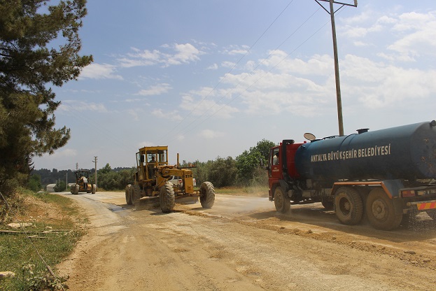 Namaras, Halitağalar,Güneycik Grup Yolu asfalta hazırlanıyor