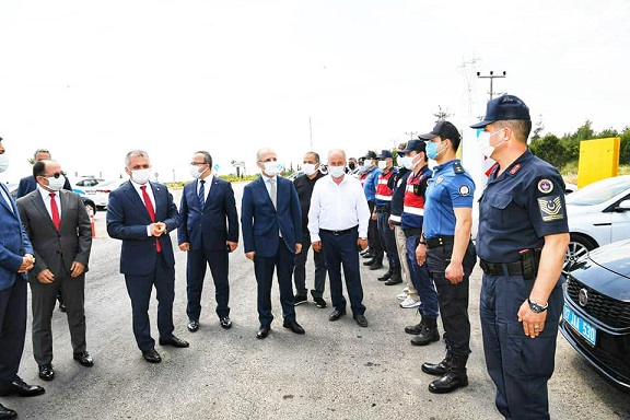 Başkan Şahin, Bayramın İlk Gününde Tam Kapanma Denetimlerine Katıldı