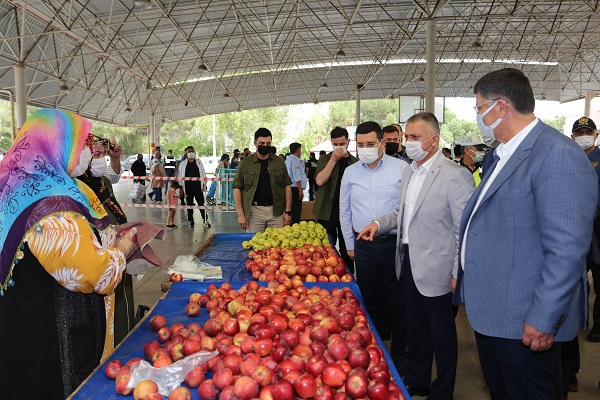 Kepez’in pazarları denetlendi