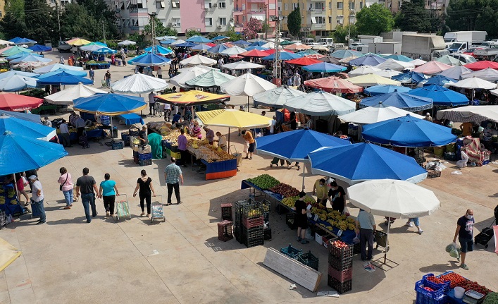 Muratpaşa’da pazarlar kontrol altında