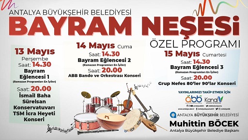 Bayram Neşesi evlere konuk oluyor