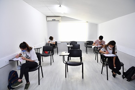 Konyaaltı Etüt Merkezi’nde sınav heyecanı