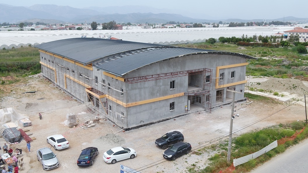 Kaş Ova’da gençlerin spor salonu hayali gerçek oluyor