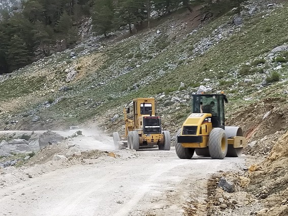 Alanya yayla yollarında çalışmalara hız