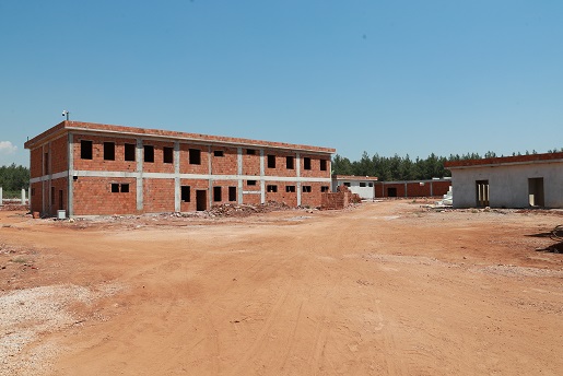 Sevimli dostların modern yuvası hızla tamamlanıyor