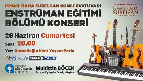 Karaalioğlu Kent Yaşam Parkı’nda konser var