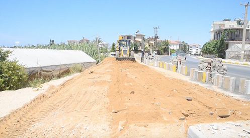Alanya Çatalişam yolu genişletiliyor