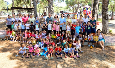 Miniklerin Mangal Ve Disco Keyfi