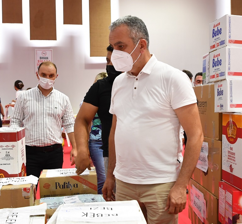 Konyaaltı’ndan Manavgat’a ‘dayanışma’ seferberliği