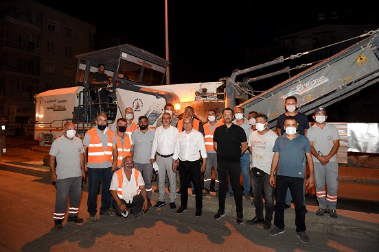 Bir gecede işlem tamam