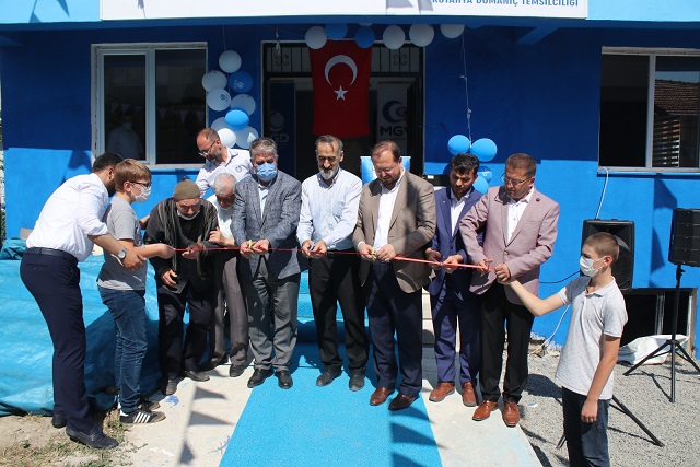 AGD Emet Ve Agd Domaniç Hizmet Binaları Salih Turhan’ın Katılımıyla Açıldı