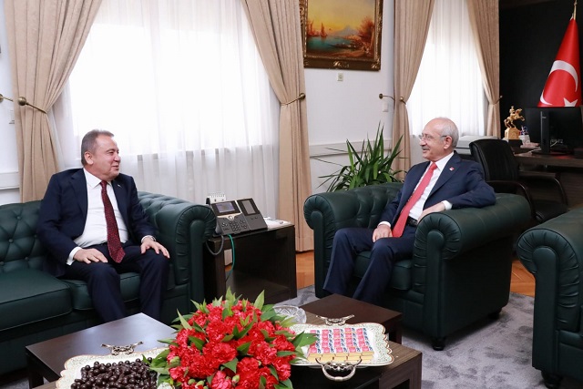 Başkan Böcek, Kemal Kılıçdaroğlu ile bir araya geldi