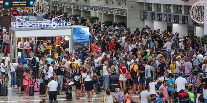 Antalya’ya Ocak Ayından Bugüne Kadar Gelen Turist Sayısı 2 Milyonu Geçti