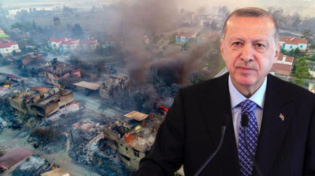 Cumhurbaşkanı Erdoğan, yangın felaketiyle sarsılan Türkiye’ye uçak gönderen 4 ülkenin ismini saydı