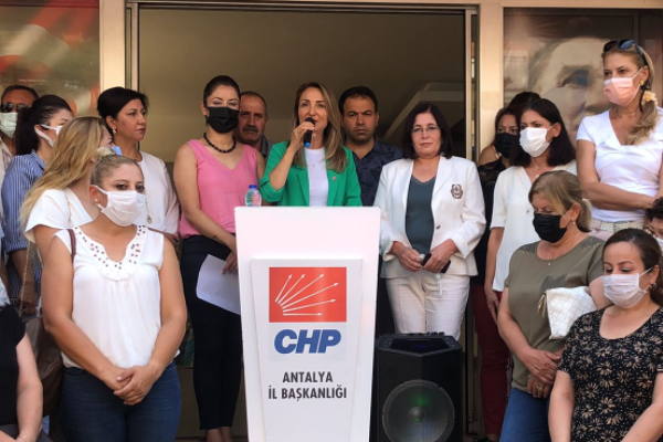 CHP Kadın Kolları Genel Başkanı: Nazlıaka’dan Manavgat yangınına ilişkin açıklama