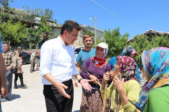 Milletvekili Uslu: Yanan Yerler Yeniden yemyeşil olacak