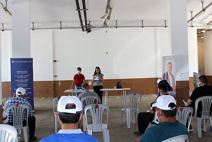 Gündoğmuşlu üreticiler sunulan hizmetten memnun