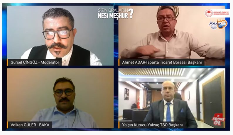 “Sizin Oraların Nesi Meşhur?” Isparta’da