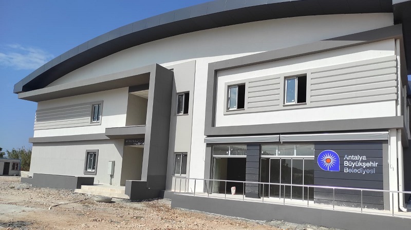 Kaş Ova Spor Salonu Projesi ilk etabı tamamlandı
