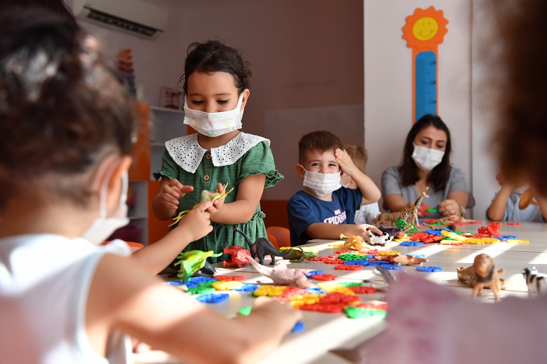 Konyaaltı kreşlerinde yeni dönem heyecanı