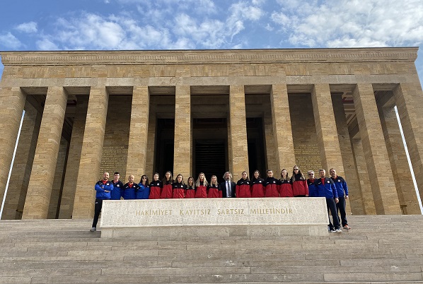 Anıtkabir’i ziyaret ettiler