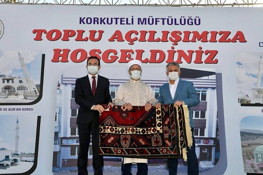 Yeni Eserlerle Korkuteli’ye Değer Katmaya Devam Edeceğiz