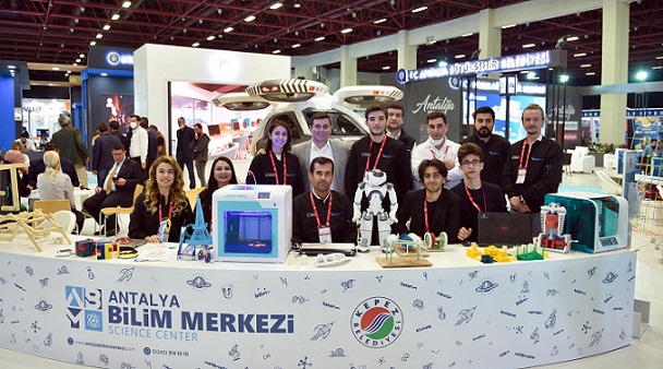 Kepez’in standı Bilim merkezi
