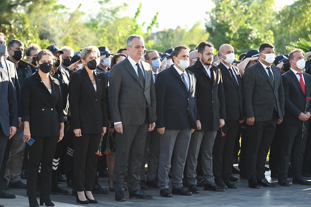 Konyaaltı’nda 09.05’te hayat durdu