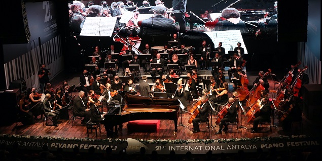 Uluslararası Antalya Piyano Festivali’nde Senfonik Gece!