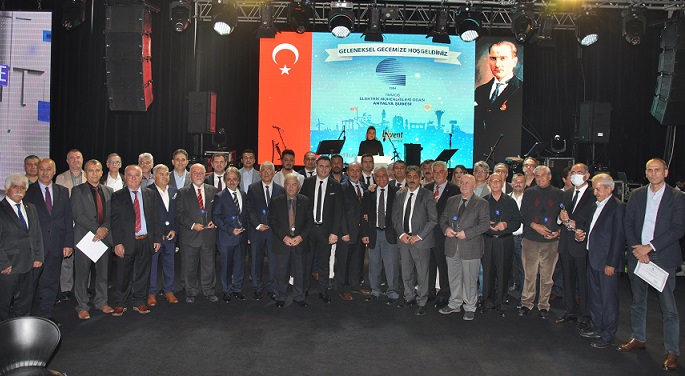 Elektrik Mühendisleri Odası Antalya Şubesi  2021 Yılı Geleneksel Gecesi Düzenlendi”