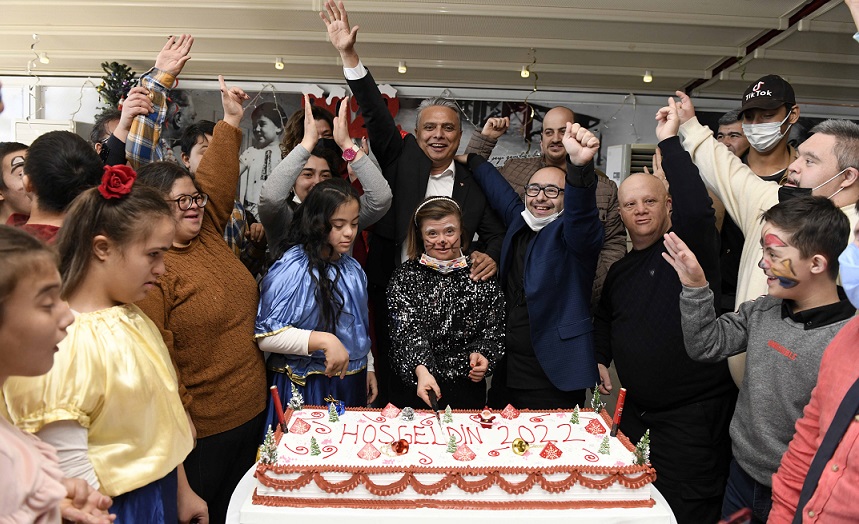Engelsiz Kafe’de yeni yıl heyecanı