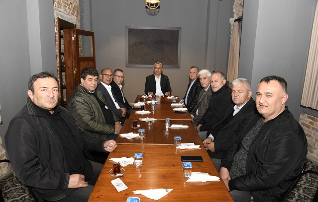 Kırcami muhtarlarıyla toplantı