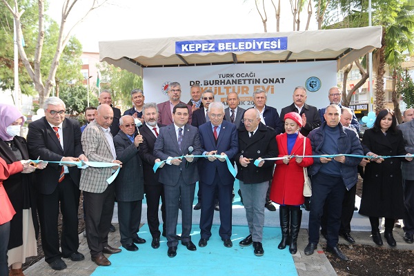 Kepez’e Türk Ocağı Dr. Burhanettin Onat Kültür Evi