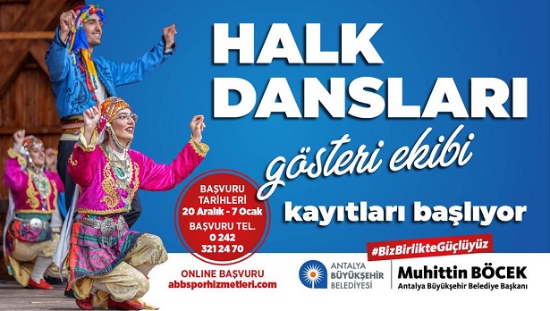 Gençlerden Halk Dansları Gösteri Ekibi kuruluyor