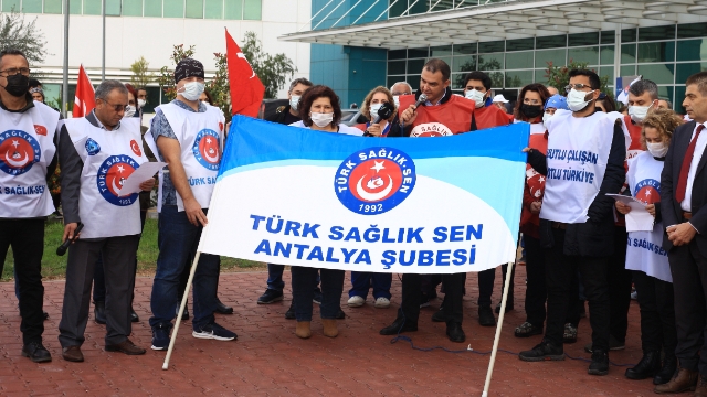 Türk Sağlık Sen’den iş bırakma eylemi