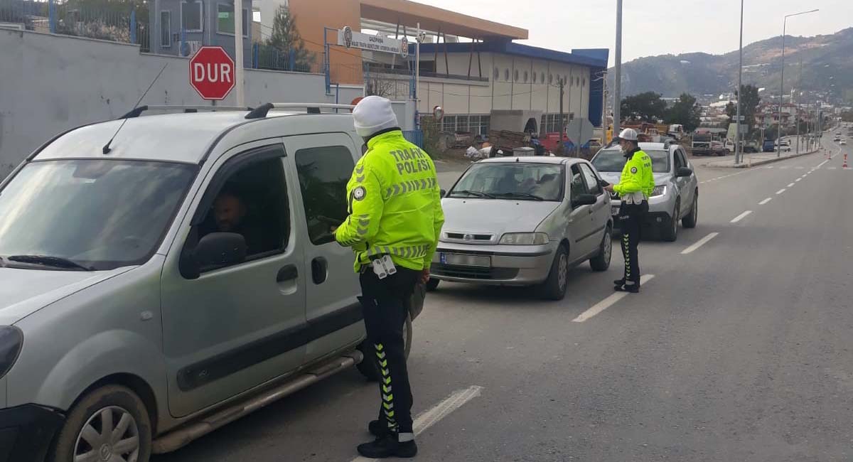 Antalya Emniyeti Trafikte Kış Tedbirleri Denetlemesi