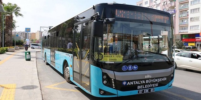 Antalya’da Toplu Ulaşıma % 25 Zam Geldi