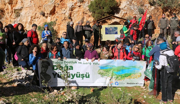 Topçu Dostluk ve Barış Yolu’nda Doğa Yürüyüşü Düzenlendi
