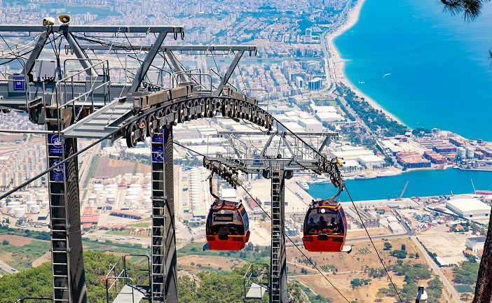 Tünektepe Teleferik bakıma giriyor
