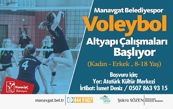 Manavgat Belediyesi Voleybol Takımı Kuruyor