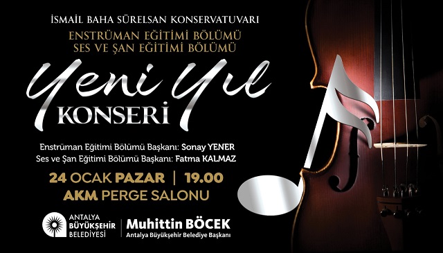 İsmail Baha Sürelsan Konservatuvarı’dan üç konser