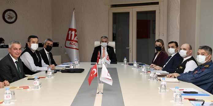 112 Acil Çağrı Hizmetleri İl Koordinasyon Komisyonu Toplantısı Gerçekleşti