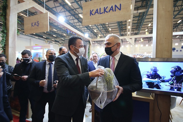 Kaş Belediyesi EMITT 2022’ye katıldı