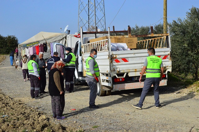 Manavgat Belediyesi’nden Yangınzedelere 460 Soba